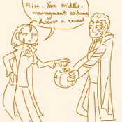 Trick-or-treat reaction to Walton Simons (2)