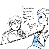 Charles discussing his failing marriage with Jordon Shea.