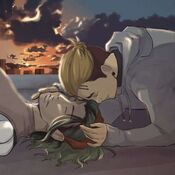 Agatha with Matthias